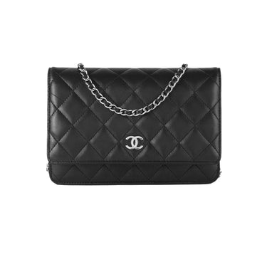 Chanel WOC black leather ref. 7972