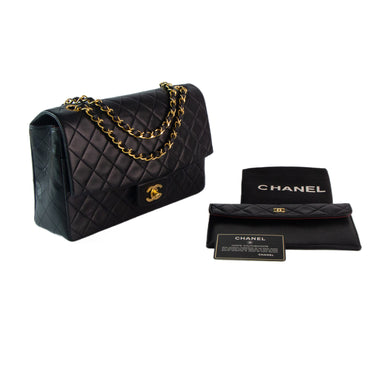 Chanel Coin purse black vintage ref. 8033