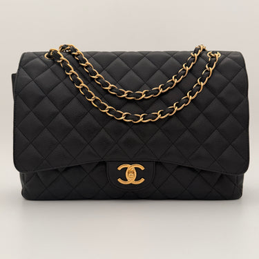 Chanel maxi jumbo caviar