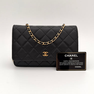 Chanel Wallet on Chain WOC lambskin leather